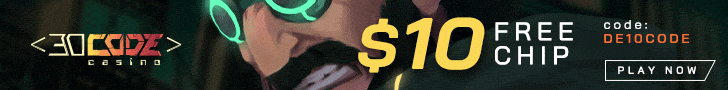 Decode Casino — $10 Free Chip, code DE10CODE. Play now.