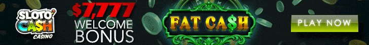 SlotoCash Casino — $7,777 Welcome Bonus